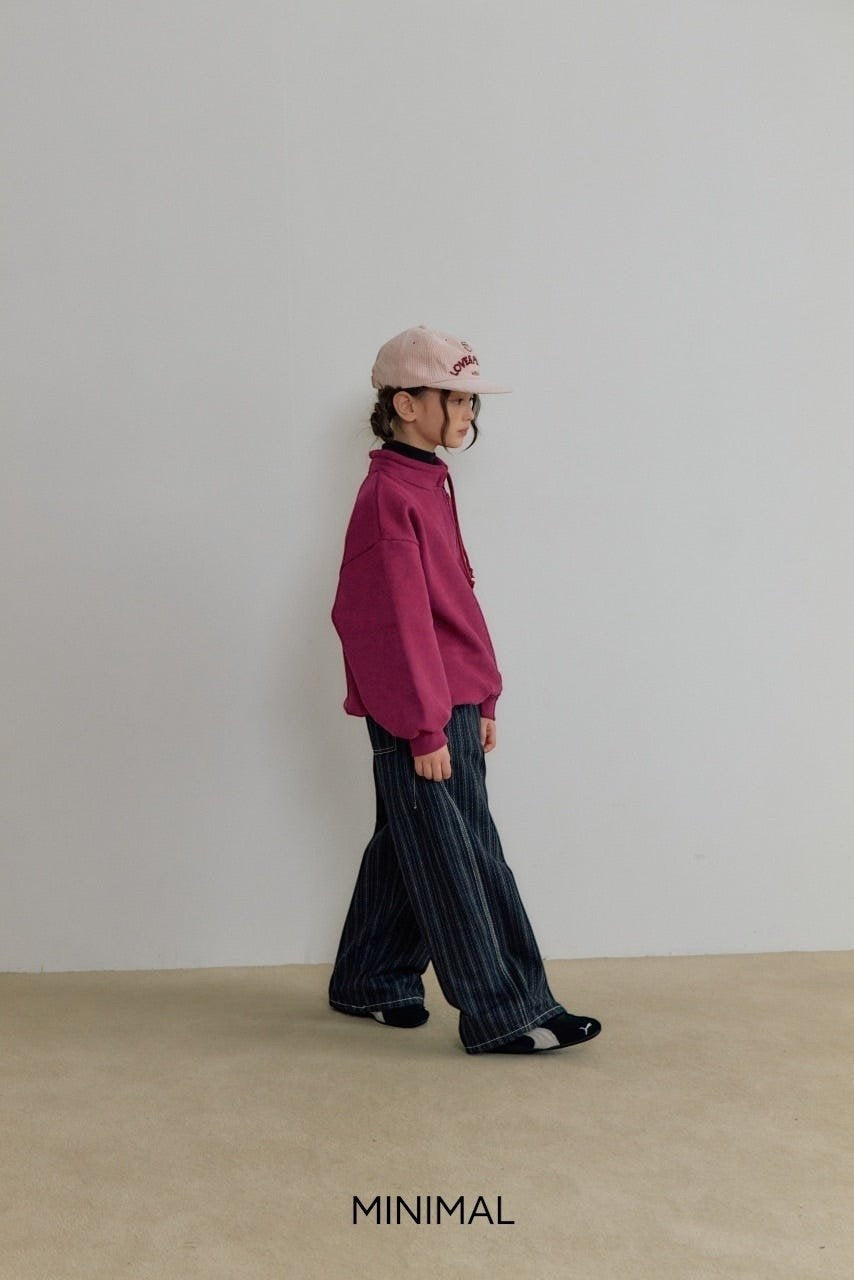 【予約】stripe dirt pants  / minimal (S-JM)