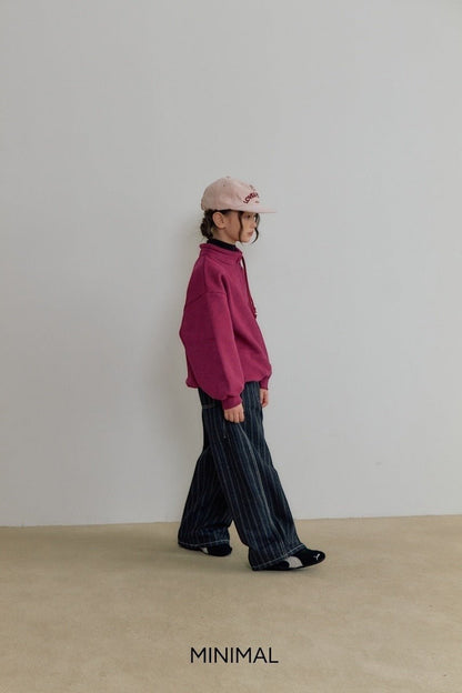 【予約】stripe dirt pants  / minimal (S-JM)