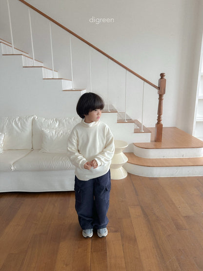 【予約】Teddy Turtleneck  /  digreen(S-XXL)