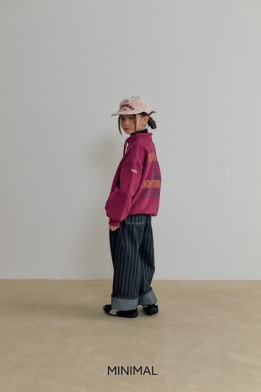 【予約】stripe dirt pants  / minimal (S-JM)