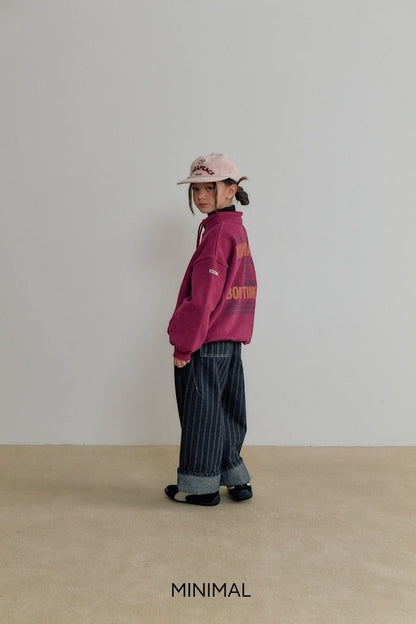 【予約】stripe dirt pants  / minimal (S-JM)