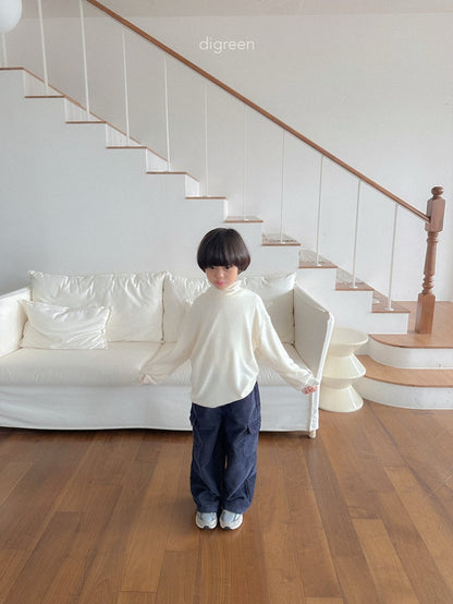 【予約】Teddy Turtleneck  /  digreen(S-XXL)