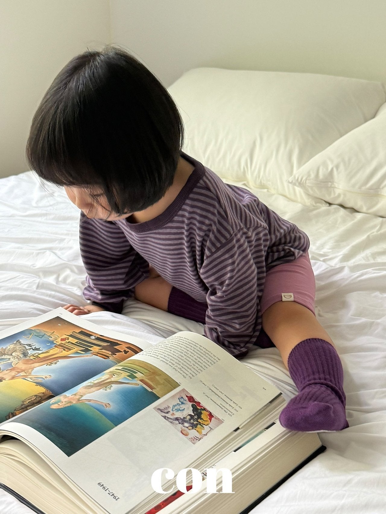 【予約】knee leggings /  con