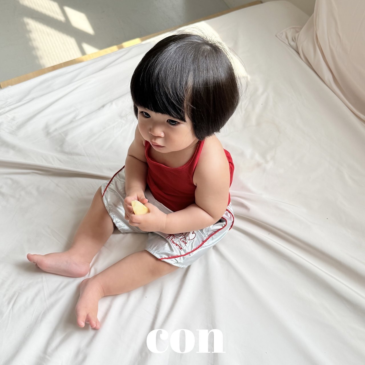【予約】Glitter pants / con빤짝이