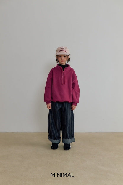 【予約】stripe dirt pants  / minimal (S-JM)