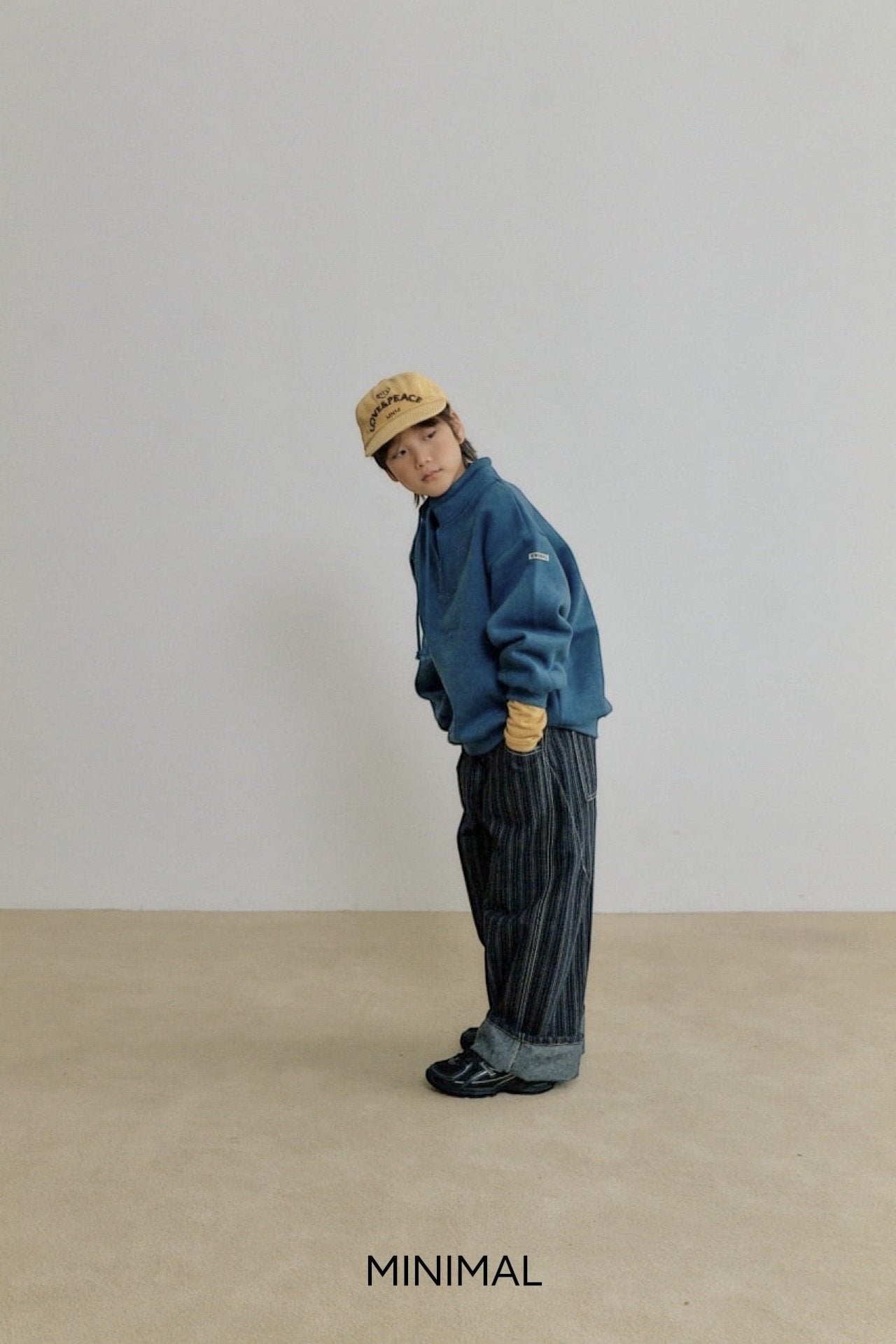 【予約】stripe dirt pants  / minimal (S-JM)