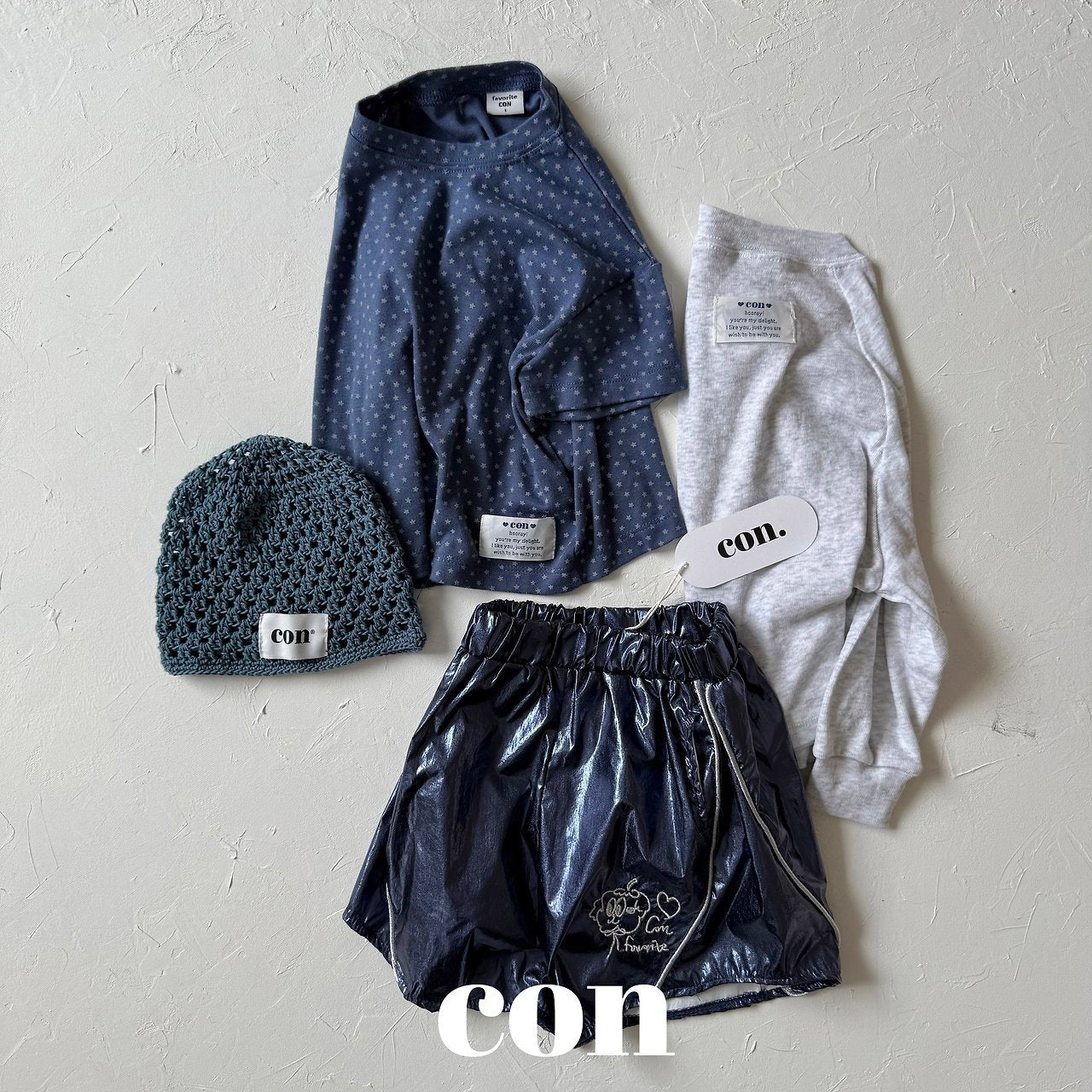 【予約】Glitter pants / con빤짝이