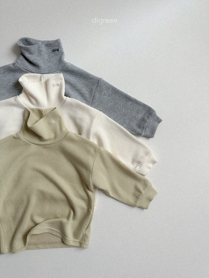 【予約】Teddy Turtleneck  /  digreen(S-XXL)