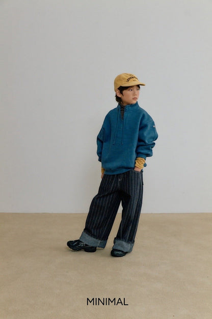 【予約】stripe dirt pants  / minimal (S-JM)