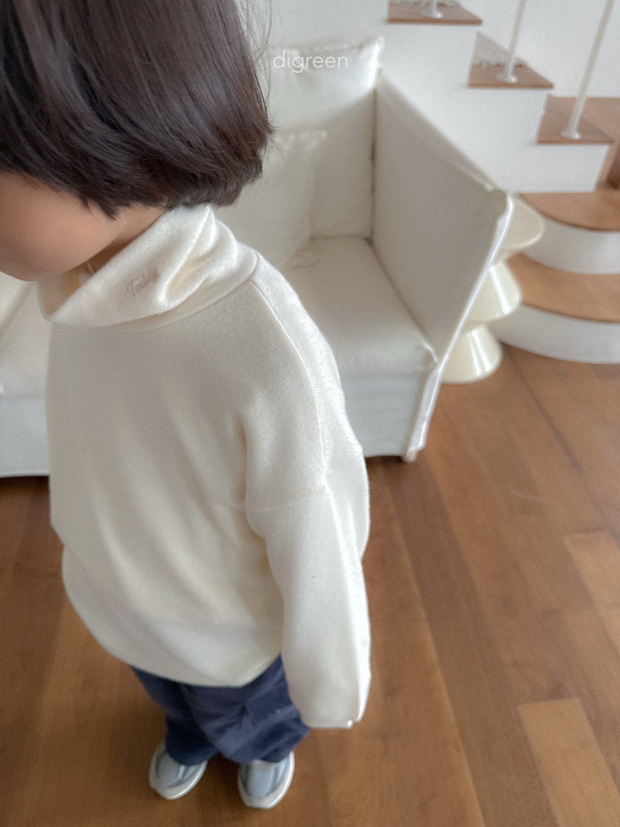 【予約】Teddy Turtleneck  /  digreen(S-XXL)