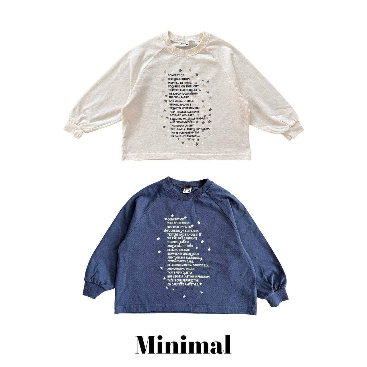 【予約】star lettering T / minimal (S-JM）