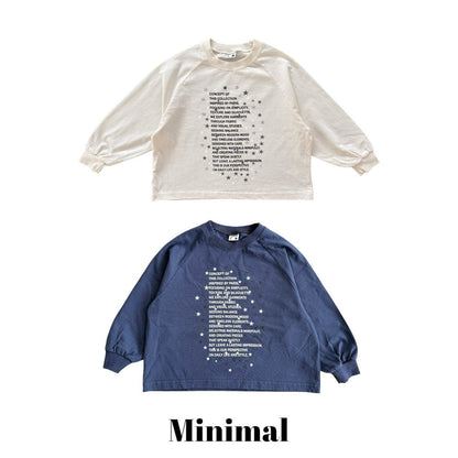 【予約】star lettering T / minimal (S-JM）