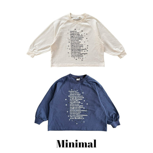 【予約】star lettering T / minimal (S-JM）