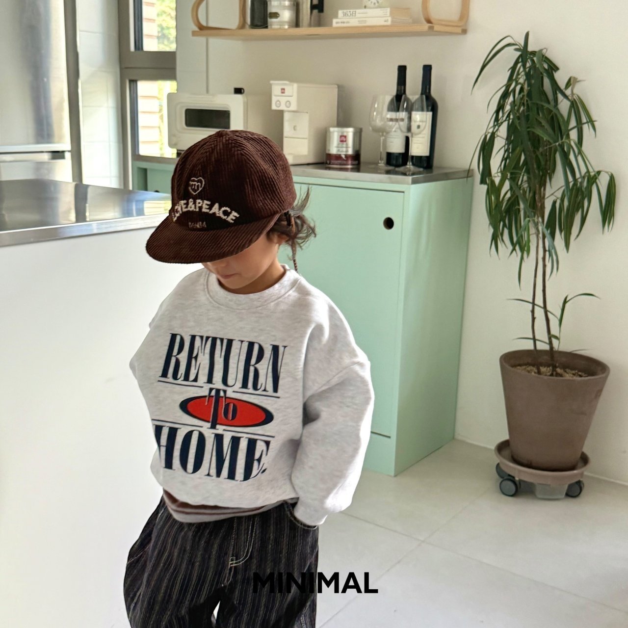 【予約】stripe dirt pants  / minimal (S-JM)