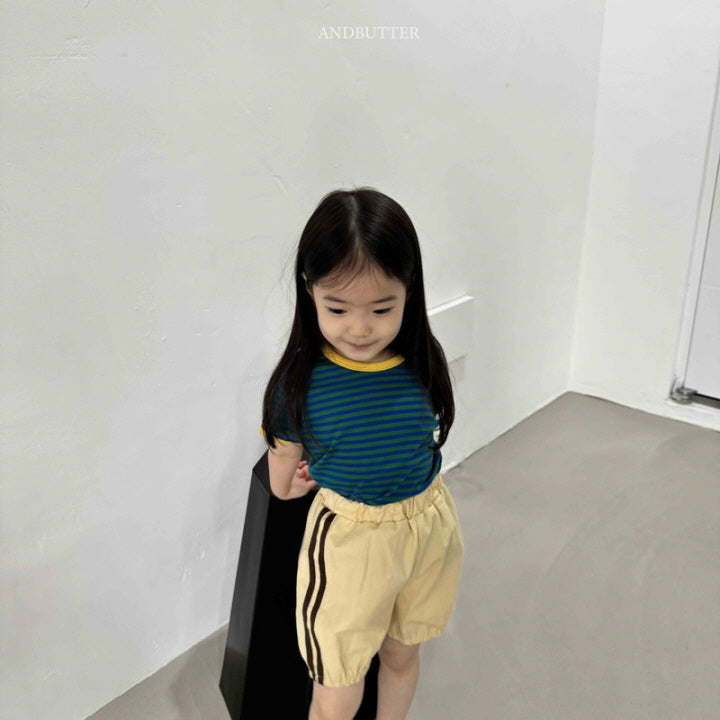 【予約】Line Balloon pants / andbutter(S-JM)