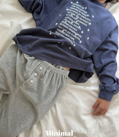 【予約】star lettering T / minimal (S-JM）