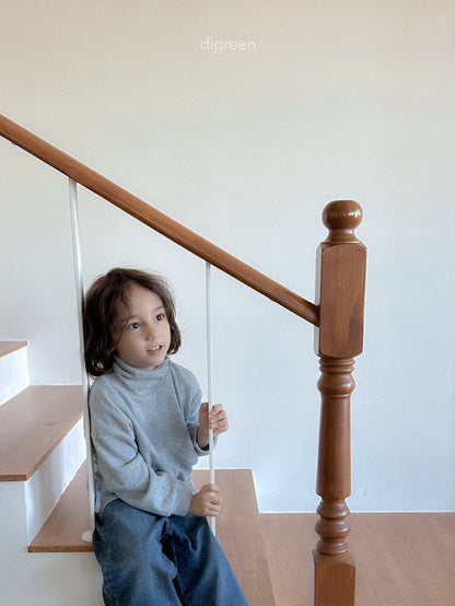 【予約】Teddy Turtleneck  /  digreen(S-XXL)