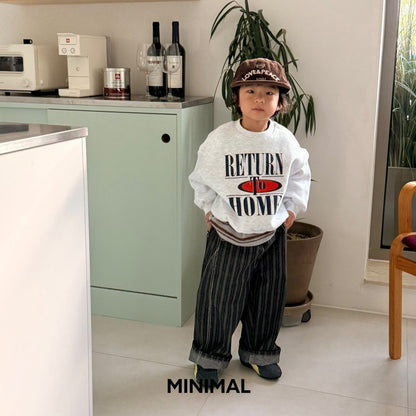 【予約】stripe dirt pants  / minimal (S-JM)