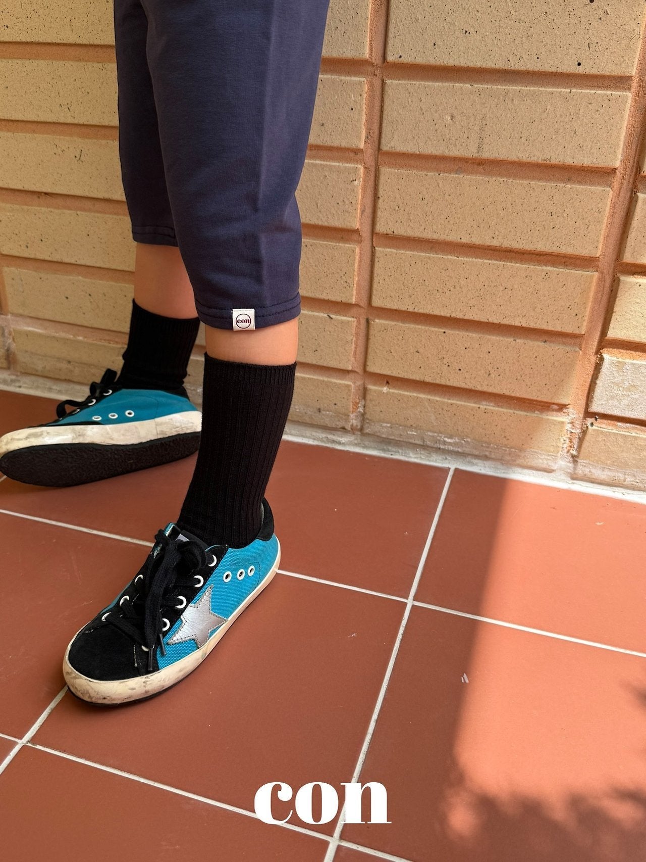 【予約】knee leggings /  con