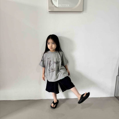 【予約】Non-faded Bermuda Pants / andbutter(S-JM)