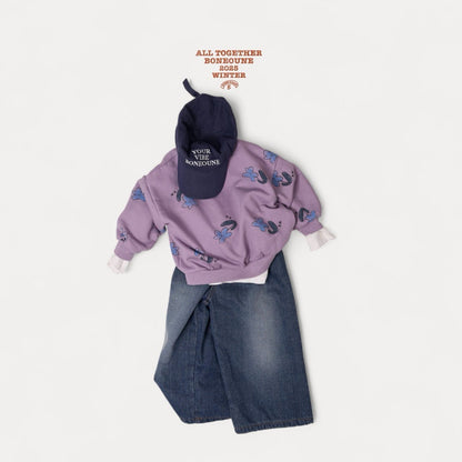 【予約】blue flower pigment mtm  / boneoune (XS-JL)