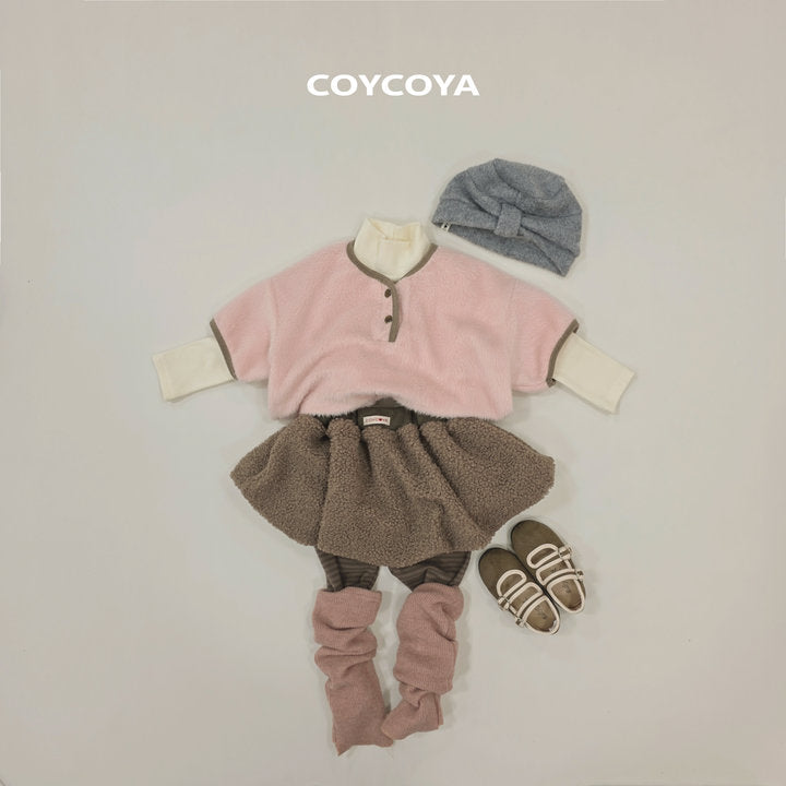 【予約】polo T / coycoya (XS-XL)쫀쫀폴라