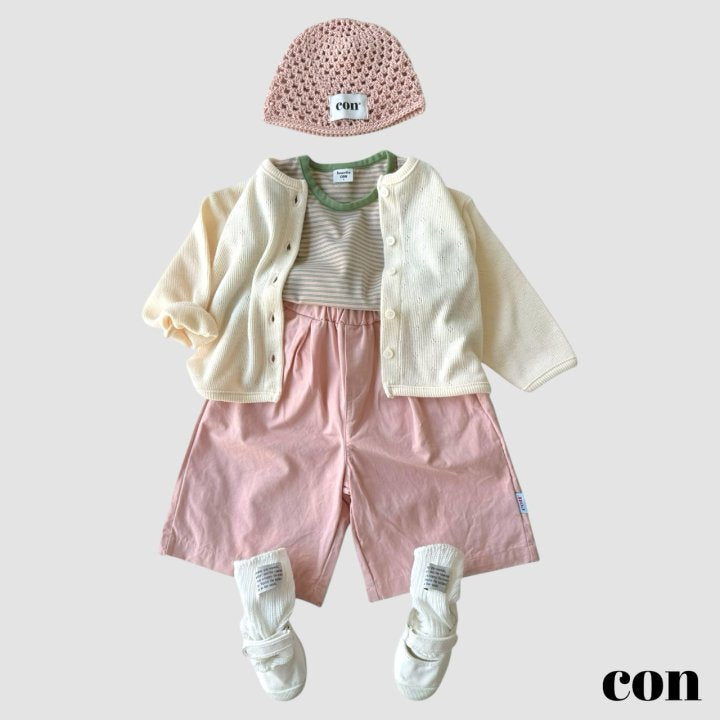 【予約】デイリーカーディガン / con. (XXS-M)