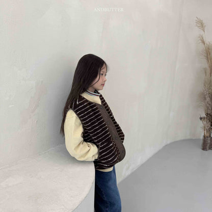 【予約】Reversible ST Dumble Vest  /  andbutter (S-JM)