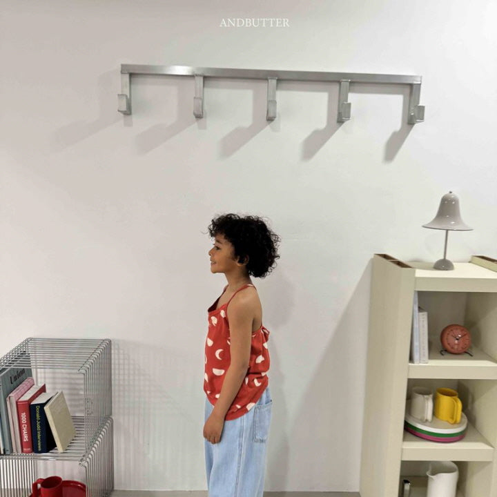 【予約】moon line sleeveless / andbutter(S-JM)