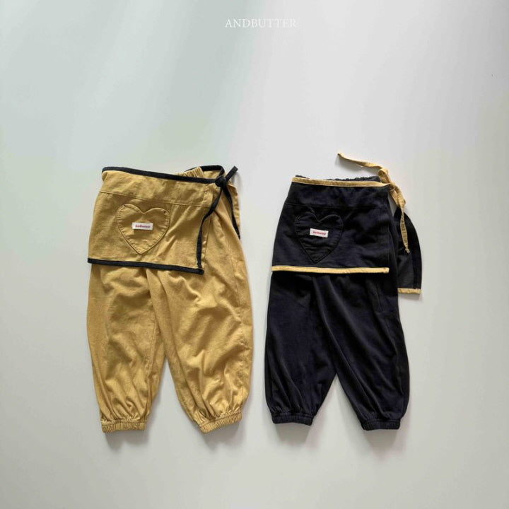 【予約】Apron pants  / andbutter(S-JM)