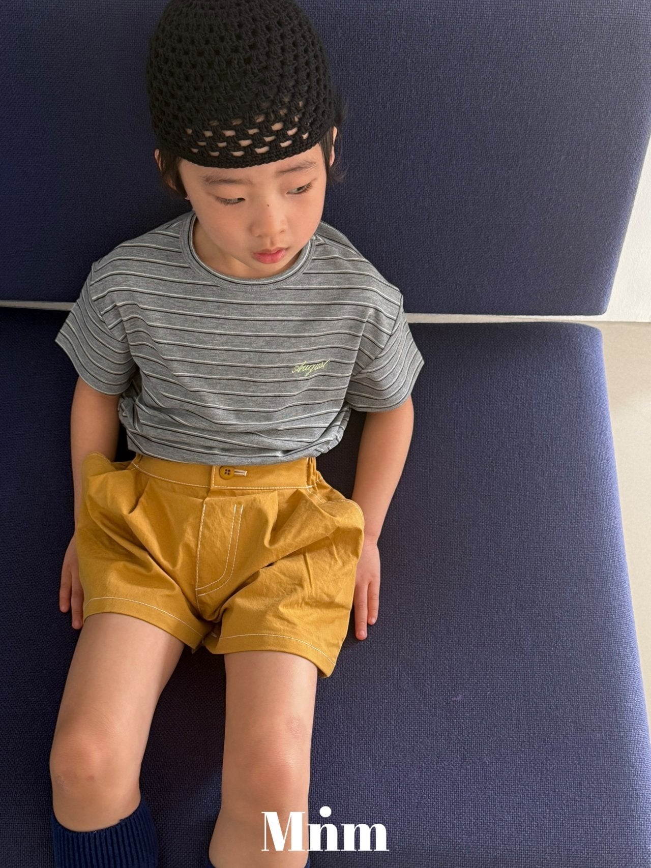 【予約】double pin tuck stitch pants/ minimal S-JM