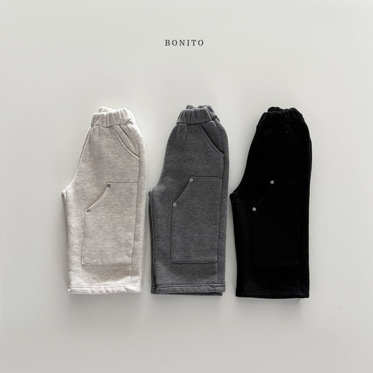 【予約】rivet straight pants  /  bonito (12M-JM)리벳일자