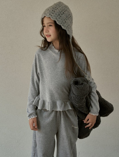 【予約】frill polo T  /  momoann (5-13号)