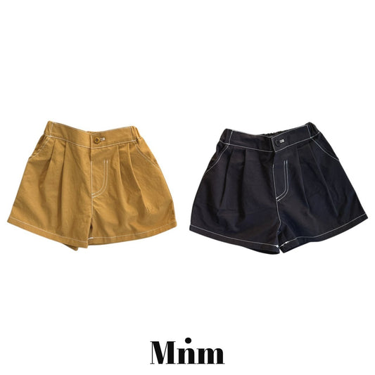 【予約】double pin tuck stitch pants/ minimal S-JM