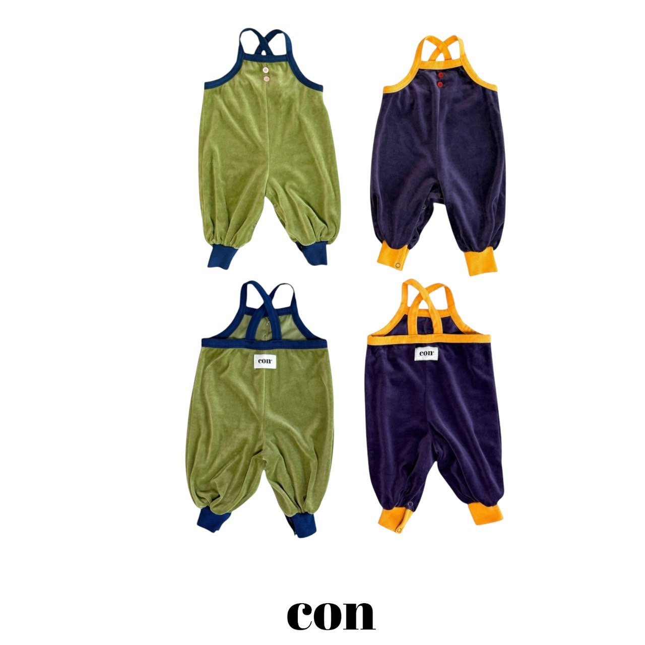 【予約】crayon overall /  con