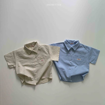 【予約】Bebe Heart Shirt / andbutter(S-JM)
