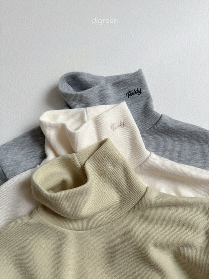【予約】Teddy Turtleneck  /  digreen(S-XXL)