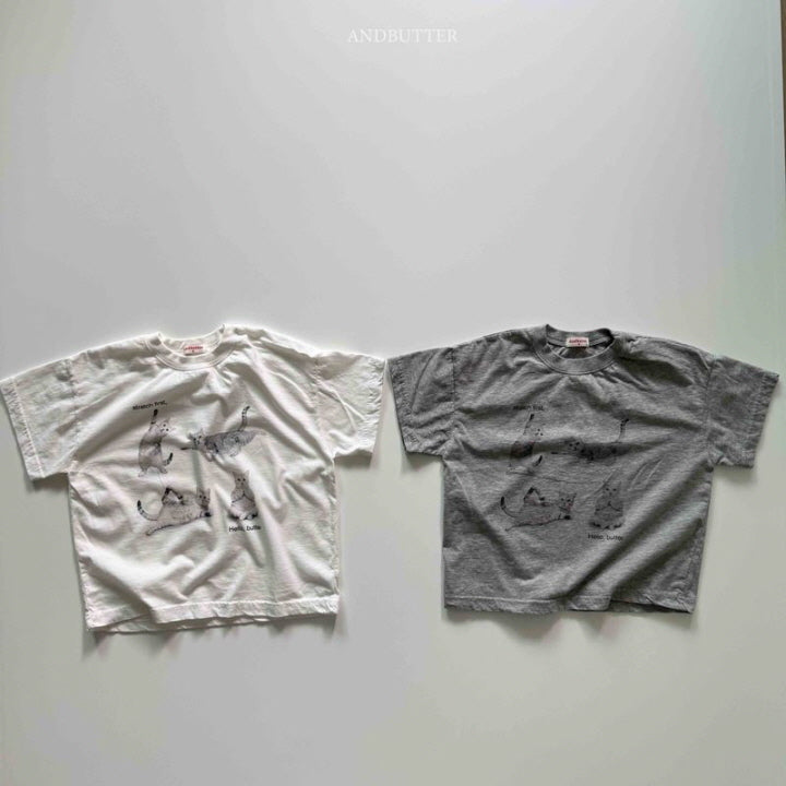 【予約】Hello Cat T / andbutter(S-JM)