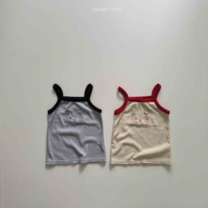 【予約】Saturday sleeveless / andbutter(S-JM)세러데이