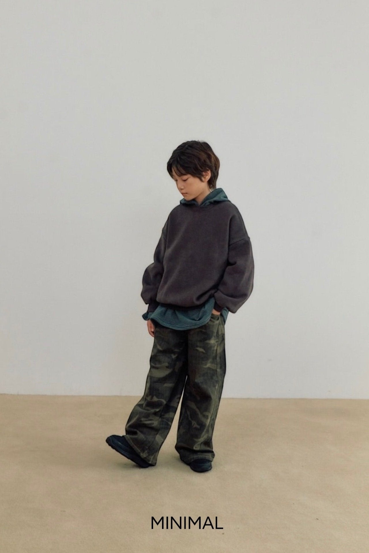 【予約】winter camouflage dirt pants  / minimal (S-JM)