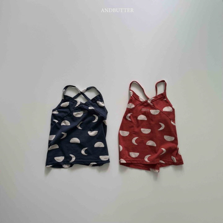 【予約】moon line sleeveless / andbutter(S-JM)