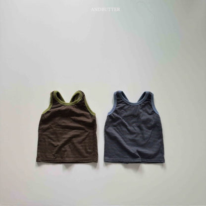 【予約】Cross sleeveless / andbutter(S-JM)