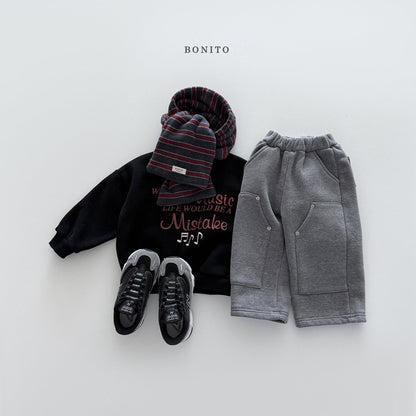 【予約】rivet straight pants  /  bonito (12M-JM)리벳일자