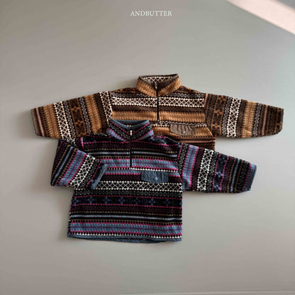 【予約】Patagon Pocket Fleece  /  andbutter (S-JM)