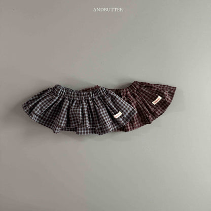 【予約】Winter Layer Skirt  / andbutter