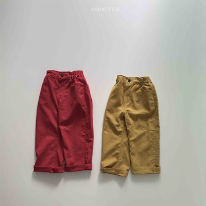 【予約】linen daily Pants / andbutter(S-JM)
