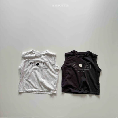 【予約】 Summer happy sleeveless / andbutter(S-JM)