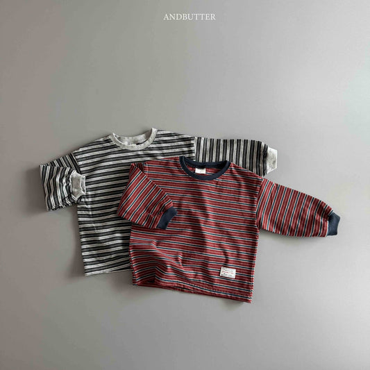 【予約】Hazel color Tee  / andbutter