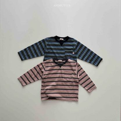 【予約】Retro pocket T / andbutter(S-JM)