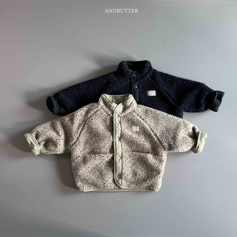 【予約】Neff Reversible Jumper   /  andbutter (S-JM)